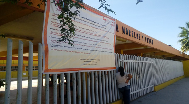 Valora SNTE pedir destitución de Alicia Meza; este martes suspenden labores en BCS