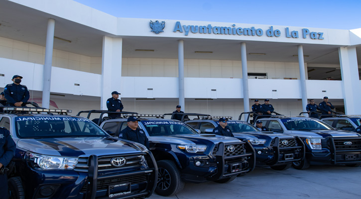 Se incorporan 70 marinos a la seguridad pública de La Paz