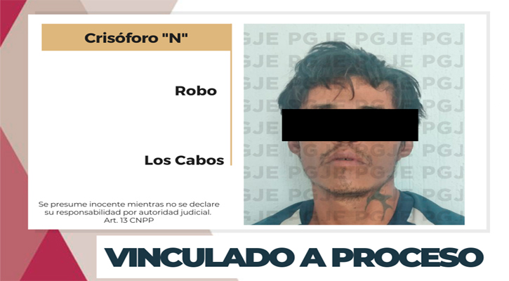 Prisión preventiva a sujeto por robo a vivienda en SJC