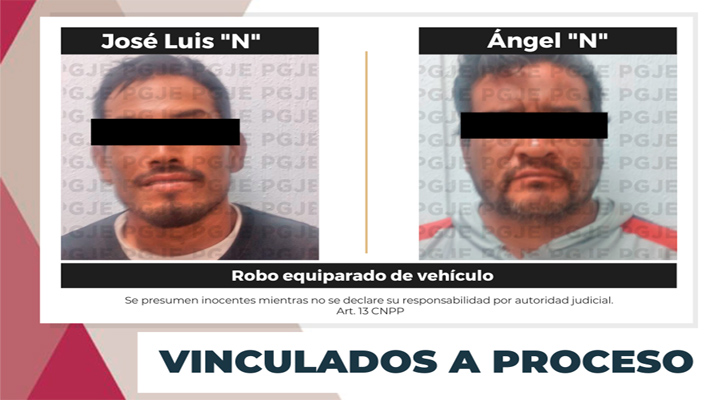 Vinculan a proceso a par de sujetos por robo equiparado de vehículo en CSL