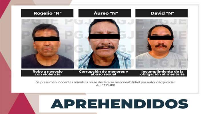 Aprehenden a 3 sujetos en La Paz y Loreto