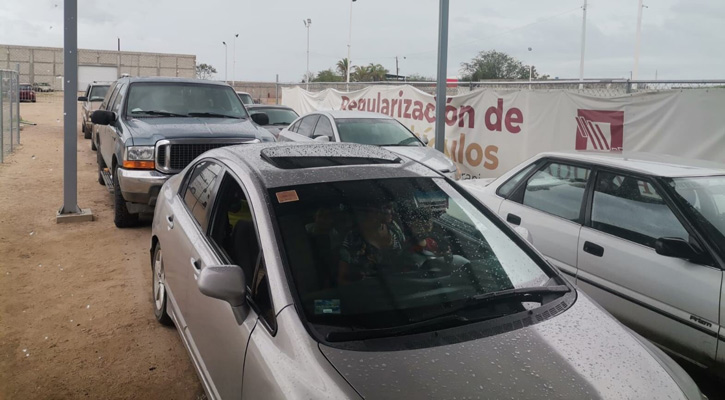Reactivan plataforma de citas para regularización vehicular en BCS