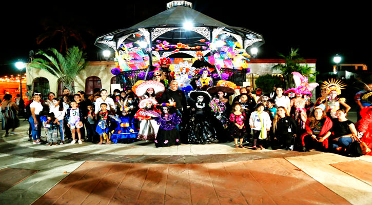 Celebraron el Día de Muertos en CSL con actividades artísticas, culturales y concursos