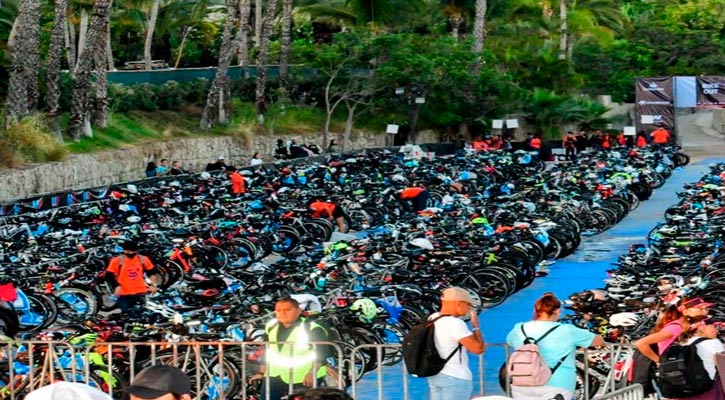 Más de 1,600 deportistas de 30 países participan en el Ironman Los Cabos 2022