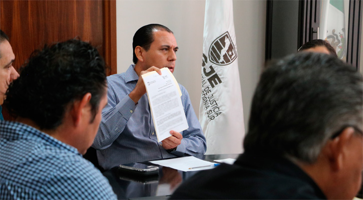 Espera la PGJE fecha para la audiencia de vinculación a proceso de la denuncia interpuesta por jubilados y pensionados de BCS
