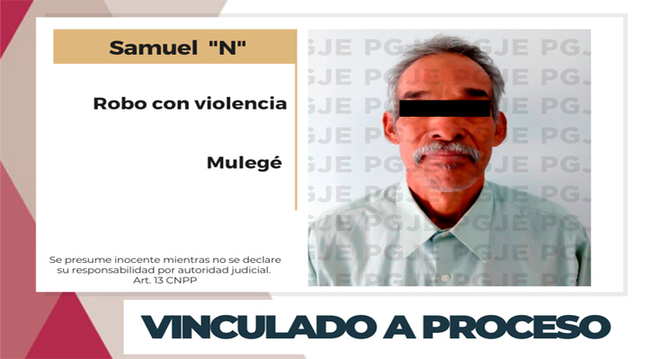 Vinculan a proceso a “El Samy” por robo con violencia en Santa Rosalía