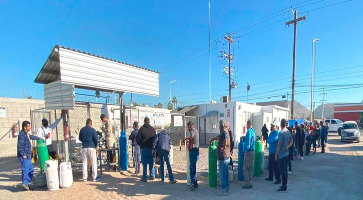 Realiza Protección Civil de La Paz operativo de vigilancia en estaciones de gas Realiza Protección Civil de La Paz operativo de vigilancia en estaciones de gas