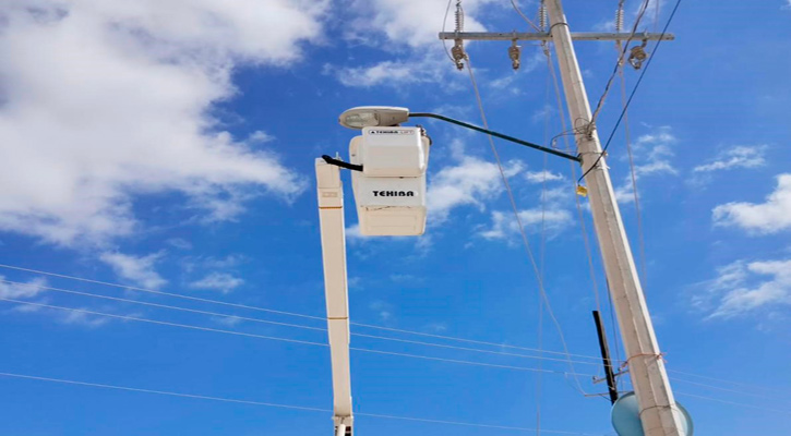 Funcionan luminarias de CSL al 95%