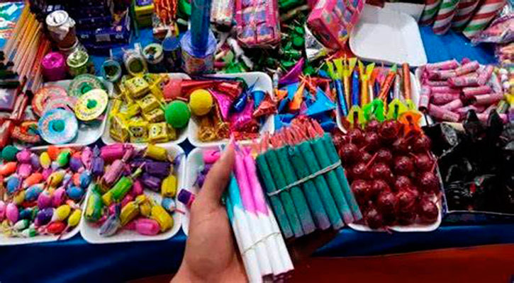 Realizan operativos de seguridad en sitios con venta de juegos pirotécnicos en CSL Realizan operativos de seguridad en sitios con venta de juegos pirotécnicos en CSL