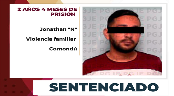 Sentencian a sujeto a 2.4 años por violencia familiar en Ciudad Constitución