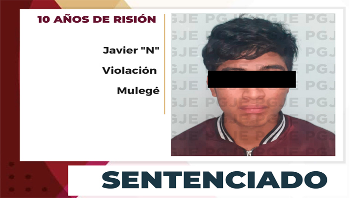 Sentenciado a 10 años de prisión culpable de violación en Alberto Alvarado