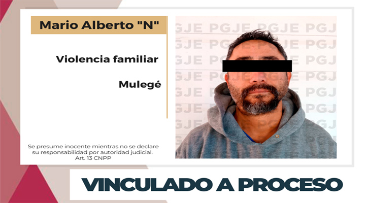 Vinculado a proceso por violencia familiar en Santa Rosalía