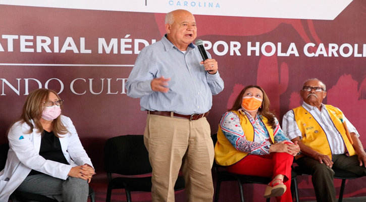 Donaron al gobierno de BCS material médico Donaron al gobierno de BCS material médico