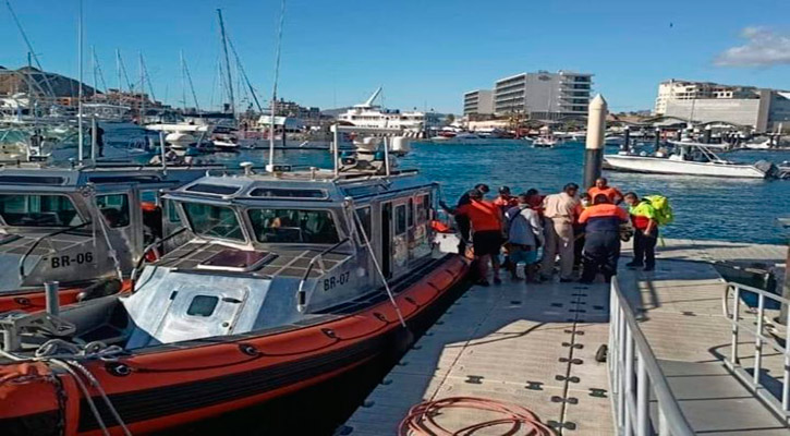 Golpea embarcación a buzo en CSL y le provoca traumatismo craneoencefálico Golpea embarcación a buzo en CSL y le provoca traumatismo craneoencefálico