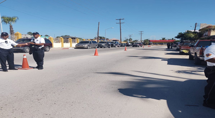 Refuerzan operativo para mejorar la seguridad vial en Los Cabos