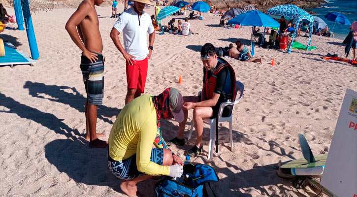 Invitan en Los Cabos a no ingresar a las playas que presenten alto oleaje