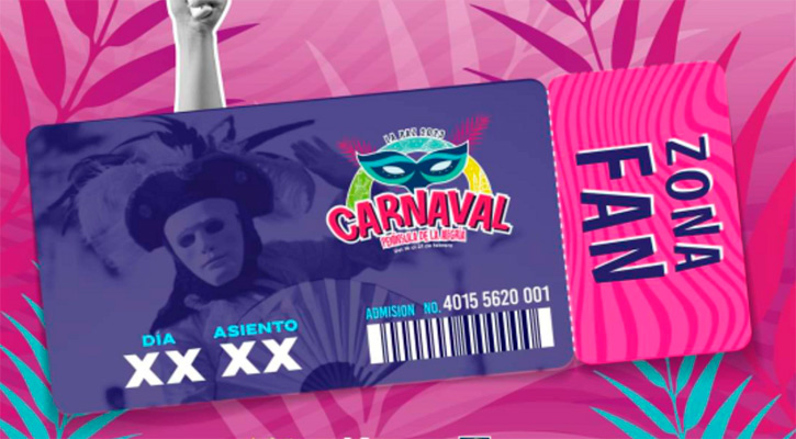 Boletos de la Zona Fan del Carnaval se venderán en Tesorería de La Paz