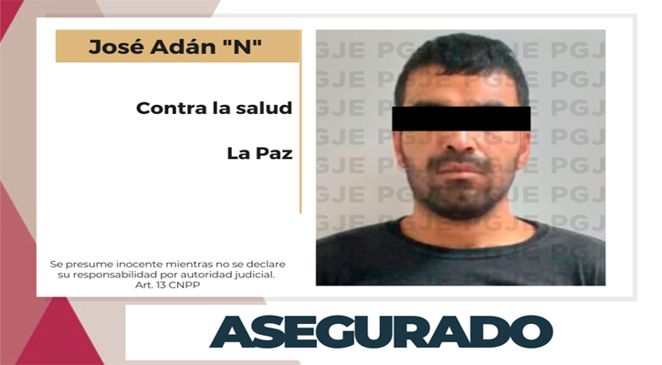 Aseguran a “El Kleen” con 500 dosis de droga en La Paz