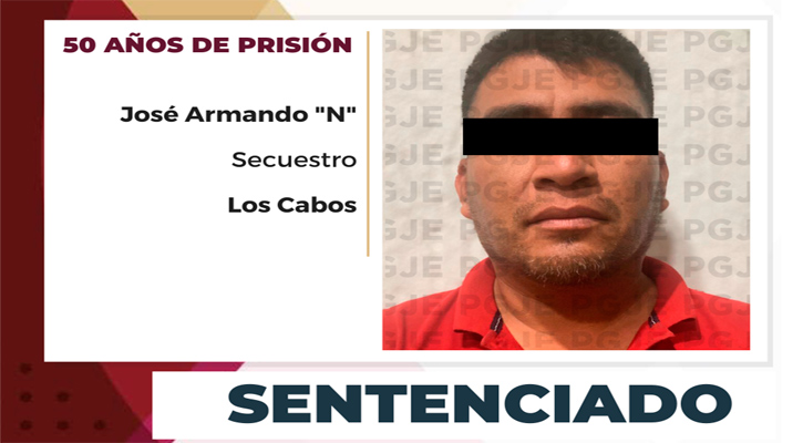 Sentencian a “El Berber” a 50 años de prisión por secuestro exprés en CSL