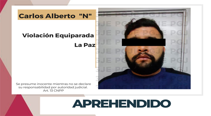 Aprehenden a sujeto por violación en La Paz Aprehenden a sujeto por violación en La Paz