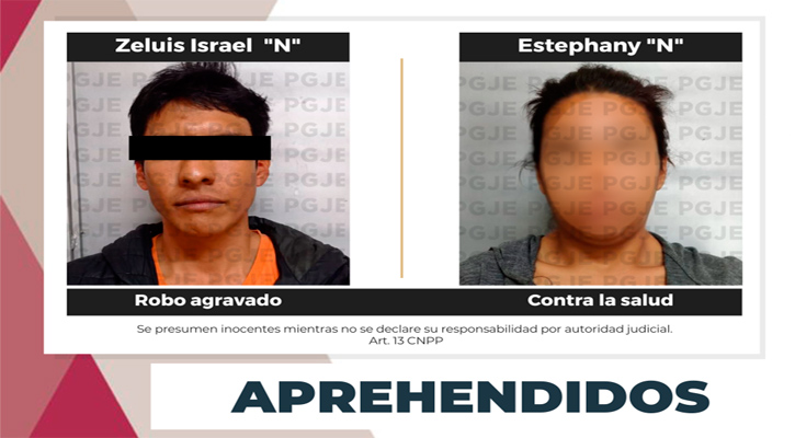 Aprehenden a 2 personas por la comisión de delitos en La Paz