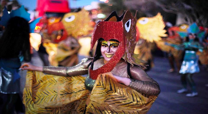 Participarán más de 40 carros alegóricos y comparsas en el desfile del Carnaval La Paz 2023