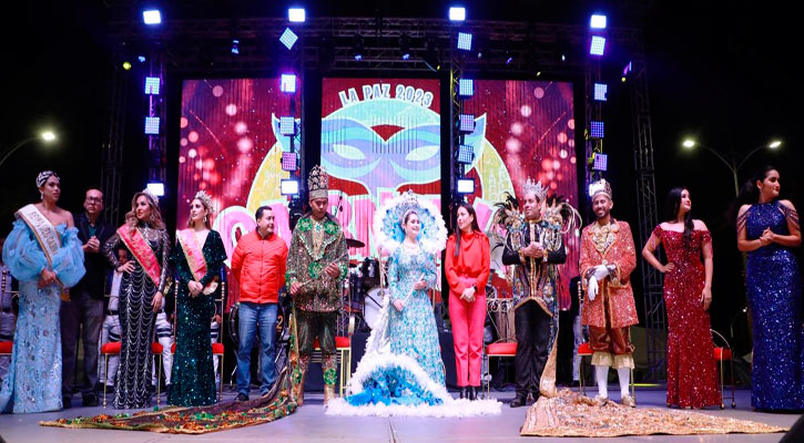 Arrancó el Carnaval La Paz “Península de la Alegría”
