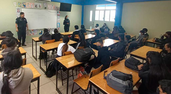 Dan pláticas a estudiantes en La Paz y Los Cabos para prevenir y detectar violencia escolar