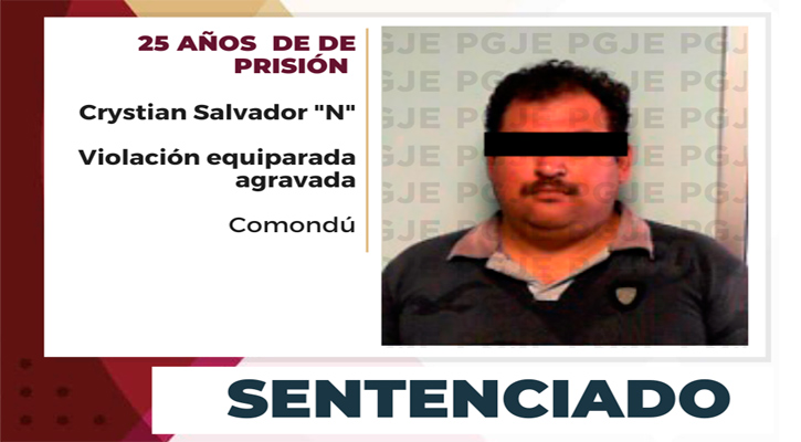 Pasará 25 años en prisión por violación equiparada agravada en Puerto San Carlos