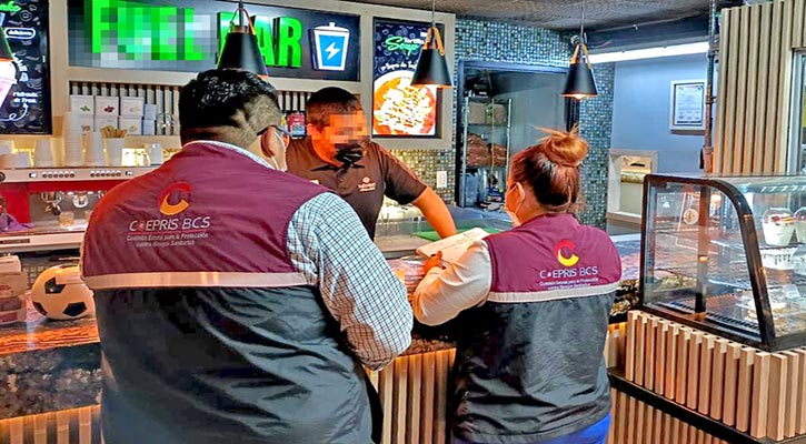 Realizó Coepris operativo para fomentar cumplimiento de Ley General de Control de Tabaco en La Paz y Los Cabos