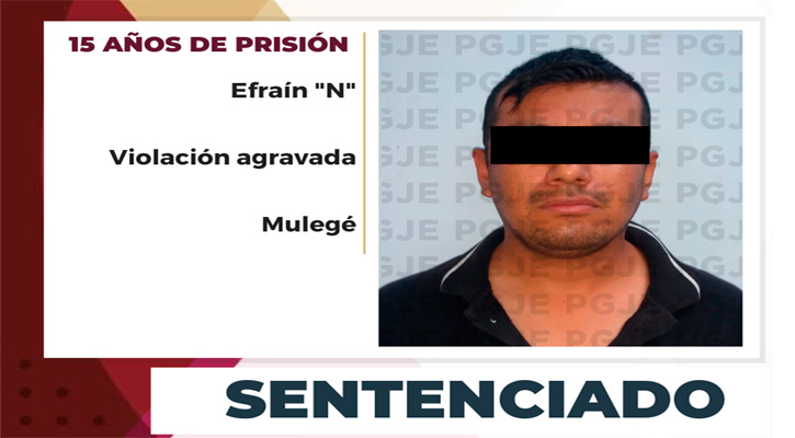 Sentencian a sujeto a más de 15 años de prisión por violación agravada en Guerrero Negro
