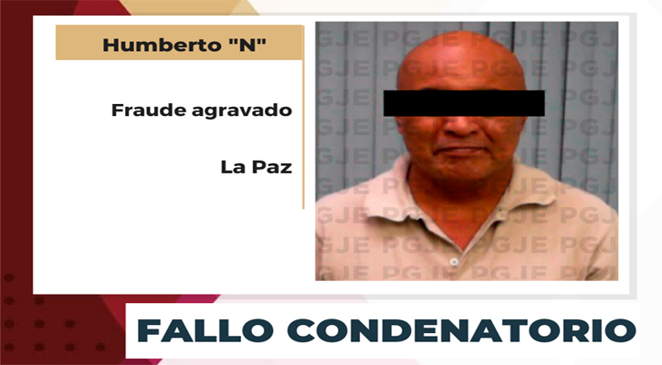 Fallo condenatorio contra sujeto responsable de fraude agravado en La Paz