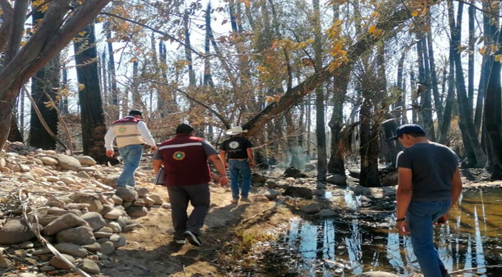 Dejó 16 damnificados y 6 casas dañadas el incendio en la Sierra de El Patrocinio Dejó 16 damnificados y 6 casas dañadas el incendio en la Sierra de El Patrocinio