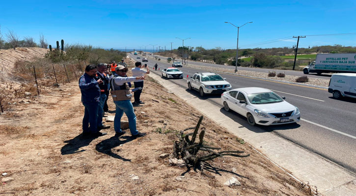 Evalúan técnicamente obras para mejorar la movilidad en el corredor turístico CSL-SJC