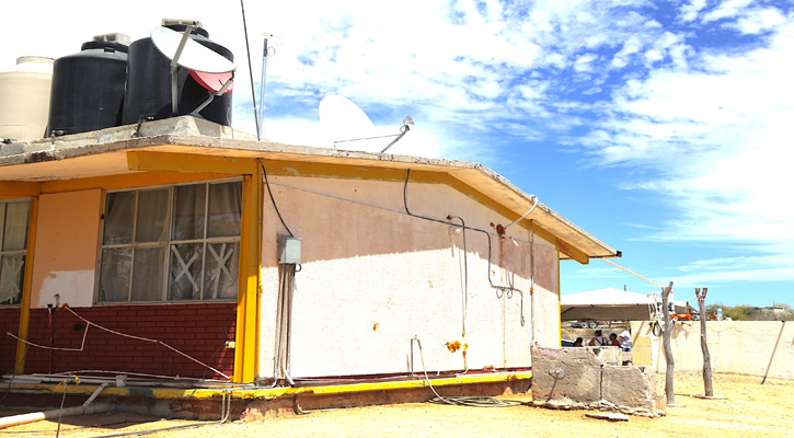 Destinarán recursos para mejorar la infraestructura del albergue escolar de Palo Escopeta