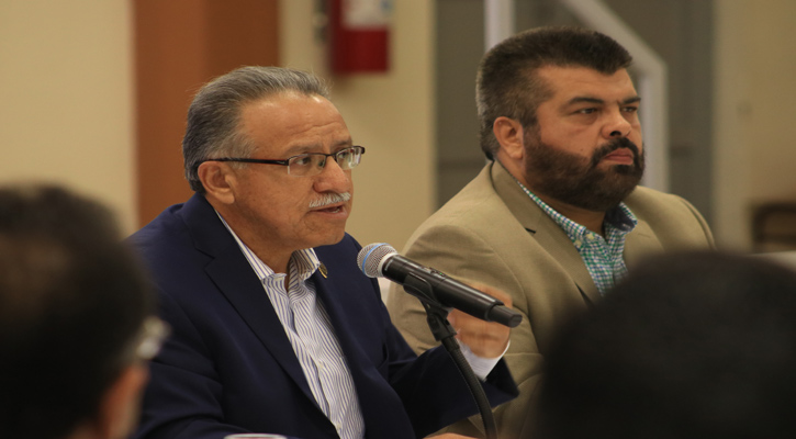 Delinea Dante Salgado sus compromisos en caso de ser reelecto como Rector de la UABCS