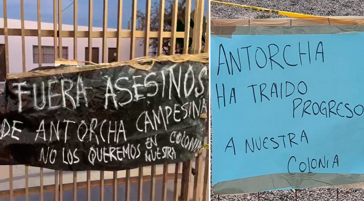 Feminicidio en La Pasión provoca diferencias entre habitantes y Antorcha Campesina