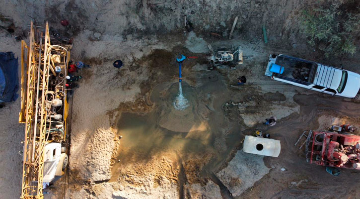 Dotará el pozo 5 de 50 litros por segundo de agua en beneficio de 30 mil familias de CSL
