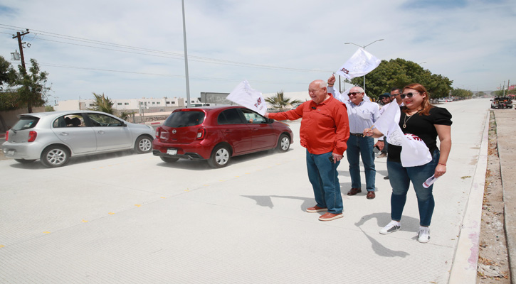 Reabrieron a la circulación el bulevar Olachea en La Paz