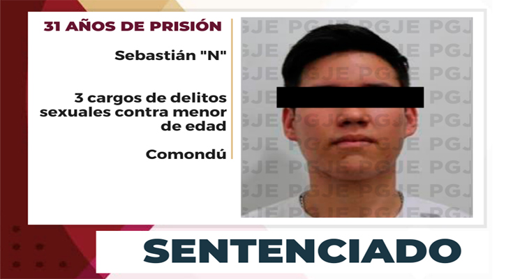 Sentenciado a 31 años de prisión por 3 cargos de delitos sexuales en Puerto San Carlos