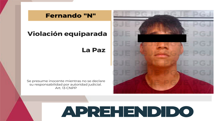 Aprehenden a un sujeto por violación en La Paz