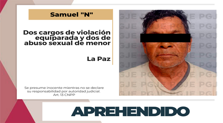 Aprehenden a imputado por violación y abuso sexual en Bahía Asunción