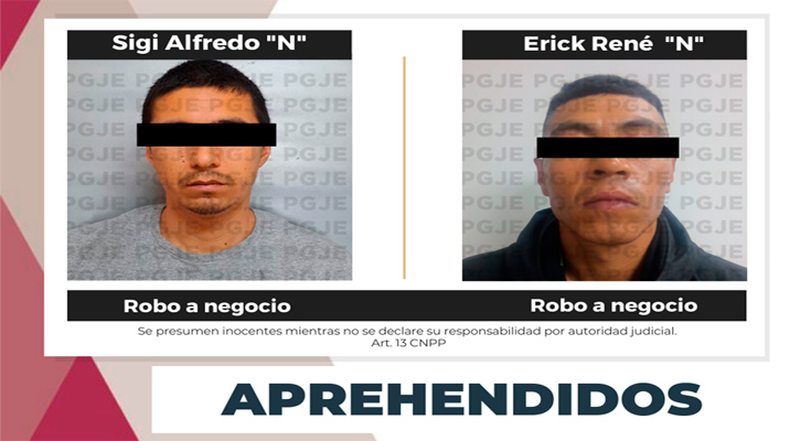 Aprehenden a par de sujetos por robo en La Paz y CSL