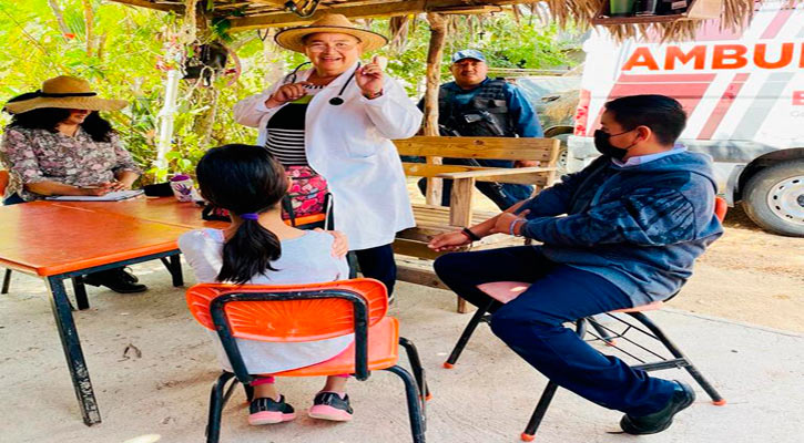 Acercan los servicios de salud a familias de comunidades rurales de Los Cabos