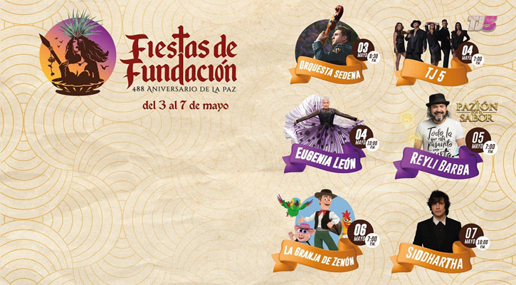 Arrancan hoy las Fiestas de Fundación de La Paz