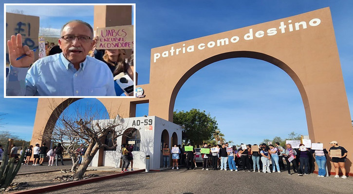 Tras horas de suspensión de labores, alumnos levantan bloqueo en la UABCS