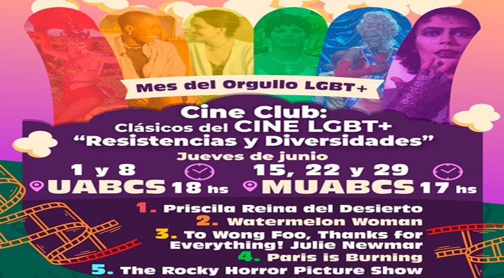 Arrancó en La Paz ciclo de cine Clásicos LGBT+ “Resistencias y diversidades”