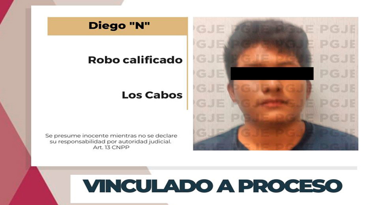 Vinculan a proceso a sujeto por robo con violencia y robo de vehículo en CSL