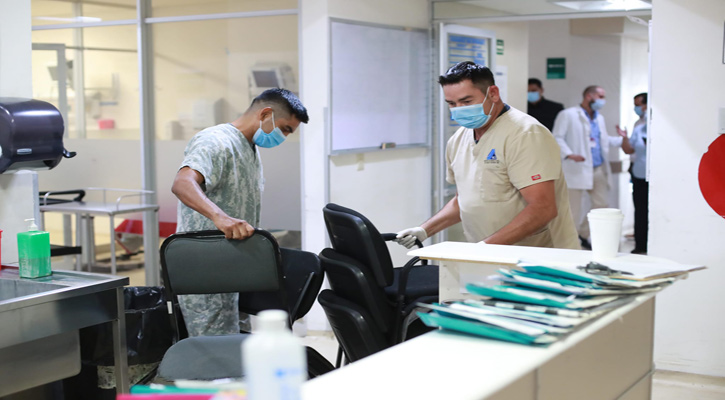 Entregó el Gobernador mobiliario al hospital Juan María de Salvatierra