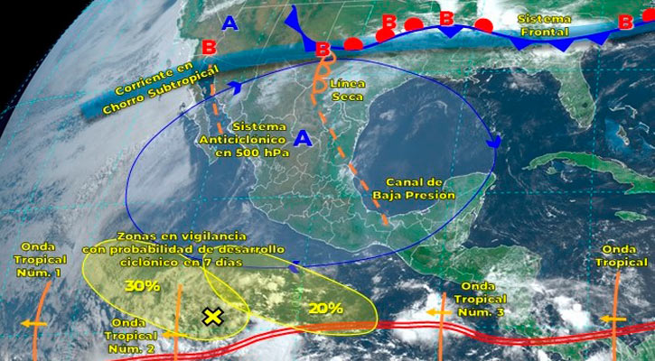 Se estima que al menos un huracán impactará directamente a BCS este año